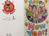 Sparkling Stars And Balloons Design Christmas And New Year Card