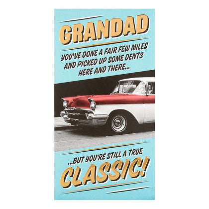 Grandad Birthday Card 'True Classic' 