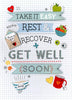 Get Well Soon Greeting Card Second Nature Just to Say Cards