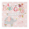 A Baby Girl New Baby Card