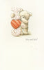 I LOVE YOU Valentine Day Adorable Tedward Valentine's Card