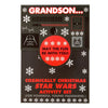 Star Wars Christmas Card To Grandson 'Activity Set'