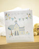 For Grandson Glitter Finished Christening Day Card