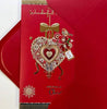 Mum Just For You Heart Foil Finished Christmas Card