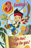 3 Today Carlton Disney's Jake & The Never Land Pirates Card