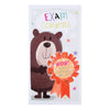 Well Done Gus Teddy Design Exam Congratulation Card