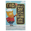 Pop Up Father's Day Card Best Dad Ever Large