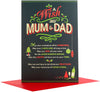 Christmas Card to Mum & Dad 'Just How You Like It'