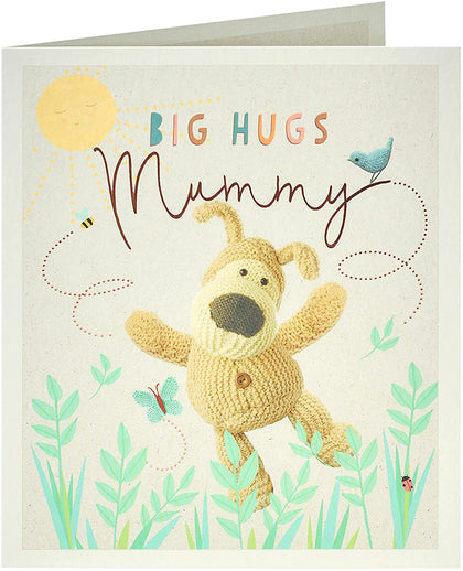 Boofle with Big Hugs Mummy Birthday Card