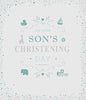 Son's Christening Day Greeting Card