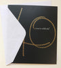 40 Time to Celebrate Birthday Card Black & Gold