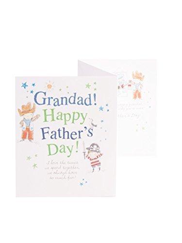 Fathers Day Card Grandad Pirates & Cowboys