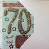 Sister 70 Celebrate Today! Beautiful Purse Design Birthday Card