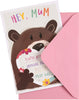 For a Special Mum Gus Holding Heart Design Birthday Greeting Card