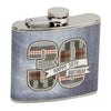 30th Birthday Laura Darrington Denim Collection Hipflask