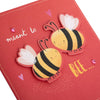 Meant To Bee Design Engagement Card