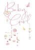 Birth Of Baby Girl Congratulation Card Lucy Cromwell