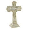 Dearest Wife Graveside Memorial Commemorative Cross 19cm Tall