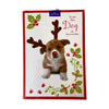 From the Dog at Christmas Adorable Puppy Christmas Card