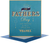 Big Thanks Gold Foil Finished Father's Day Card