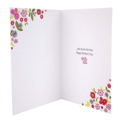 Mum Loveliest Friend Mother's Day Card