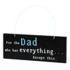 Dad Who Has Everything Plaque