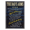 Father's Day Card 'Dads Arms'