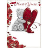 My Heart Is Yours Me to You Bear Holding Heart Valentine's Day Card