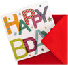 General Birthday Card Contemporary Text Design