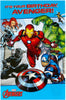 For Boys Marvel Avengers Birthday Card