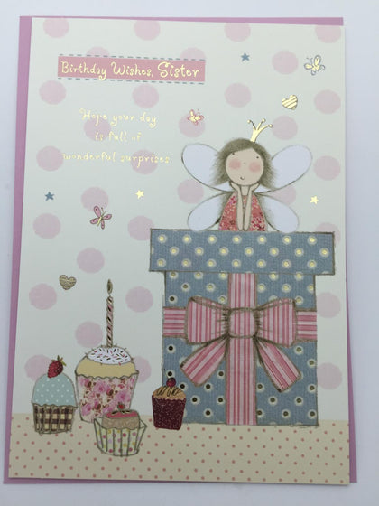 Sister Birthday Greeting Card