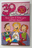 Age 30th Ladies Friends Wine Humour Birthday Card with a Badge