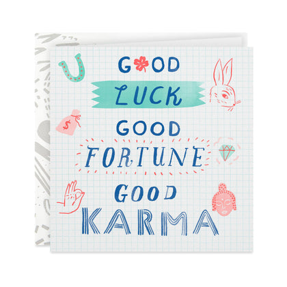 All Good Things for You Good Luck Card