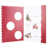 Brother and Sister-in-Law Three Fold Outside Cut Design Christmas Card