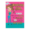 Birthday Girl Card "Little Advice"