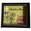 Thanks Mum Floral Design Plaque