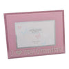 I Love Grandma Pink Glass Photo Frame