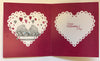 Hanging Hearts Me to You Bear Valentine's Day Card