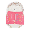 Button Attachment Die Cut Mother's Day Card 'Hugs'