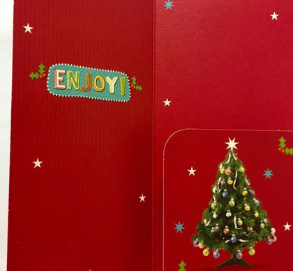 A Special Gift Just For You Traditional Money Wallet Christmas Card