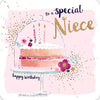 Special Niece Birthday Cake Hotchpotch Greetings Card