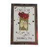 To The One I Love Hearts And Champagne Design Open Valentine's Day Card