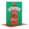 Hallmark Medium "Prosecco Ho Ho" Christmas Card