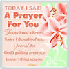 Today I Said A Prayer... Sentimental Fridge Magnet