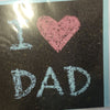 Camden Graphic I LOVE DAD Father's Day Greeting Card