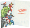 For Boys Marvel Avengers Birthday Card