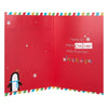 Dear Grandparents We've Been Good Sparkle Snow Christmas Card