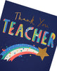 Thank You Teacher Appreciation Card