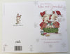 Wonderful Nan And Grandad Bears Sat On Sofa Design Christmas Card