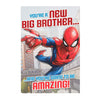 "Going To Be Amazing" Spiderman New Baby Brother Card